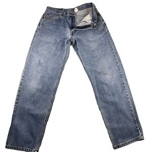 VTG Levis Jeans Mens 33 X 32 Blue 550 Relaxed Tapered American Cowboy Ranch‎ Y2K